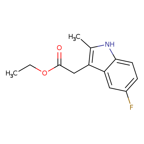 1H-Indole-3-acetic acid, 5-fluoro-2-methyl-, ethyl ester