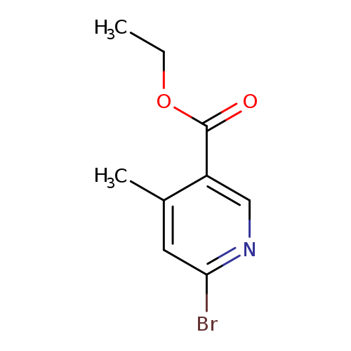 3-Pyridinecarboxylic acid, 6-bromo-4-methyl-, ethyl ester