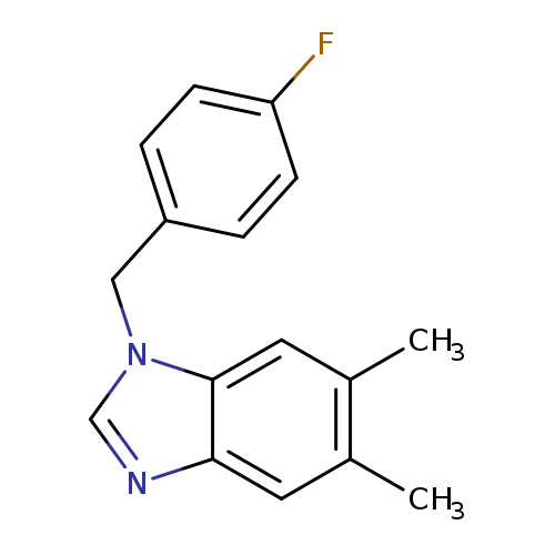 1-(4-Fluorobenzyl)-5,6-dimethyl-1h-benzimidazole