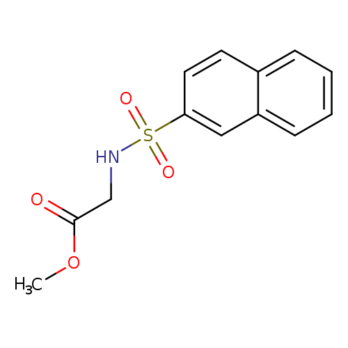 methyl 2-(naphthalene-2-sulfonamido)acetate