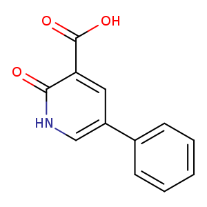 3-Pyridinecarboxylic acid, 1,2-dihydro-2-oxo-5-phenyl-