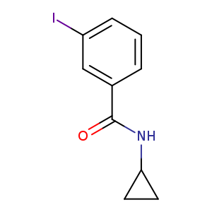 N-Cyclopropyl-3-iodobenzamide