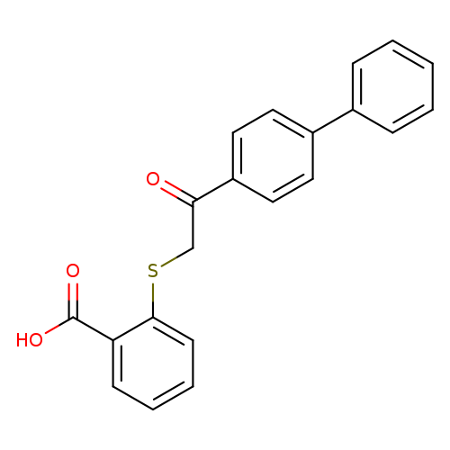 2-{[2-oxo-2-(4-phenylphenyl)ethyl]sulfanyl}benzoic acid