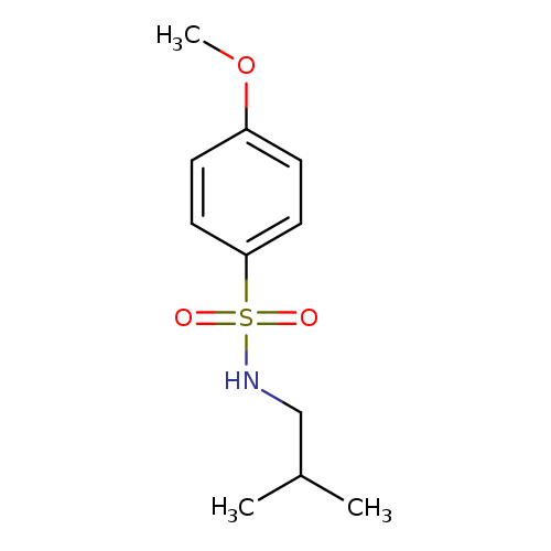 Benzenesulfonamide, 4-methoxy-N-(2-methylpropyl)-