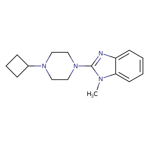 2-(4-cyclobutylpiperazin-1-yl)-1-methyl-1H-1,3-benzodiazole