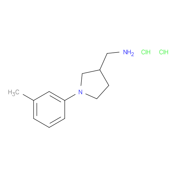 1-[1-(3-methylphenyl)-3-pyrrolidinyl]methanamine