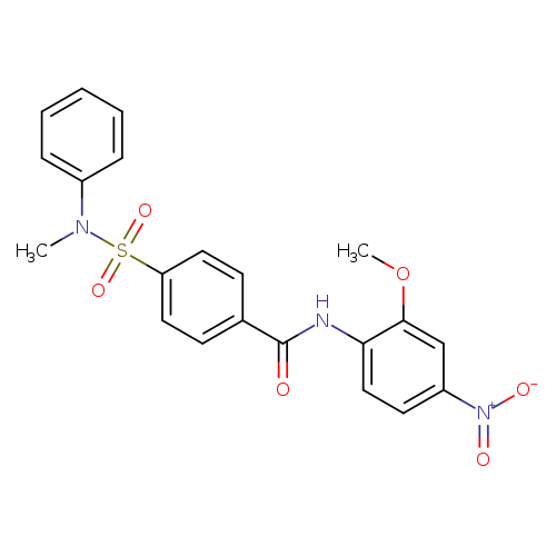 N-(2-methoxy-4-nitrophenyl)-4-[methyl(phenyl)sulfamoyl]benzamide