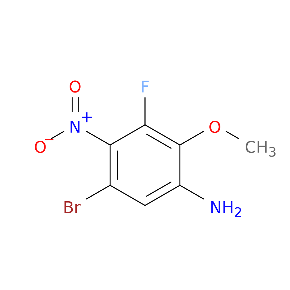 5-Bromo-3-fluoro-2-methoxy-4-nitroaniline