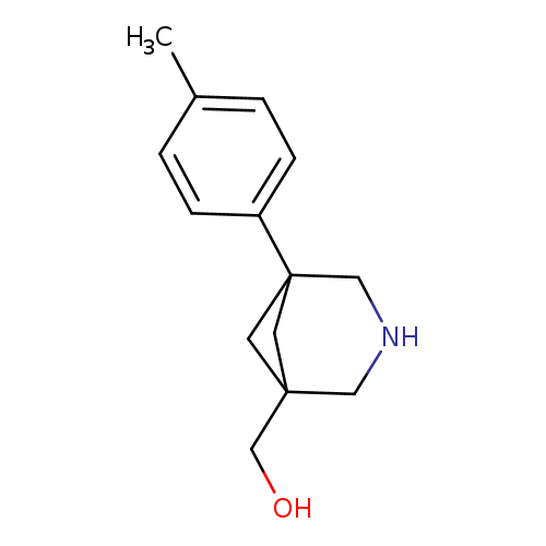 [5-(4-methylphenyl)-3-azabicyclo[3.1.1]heptan-1-yl]methanol