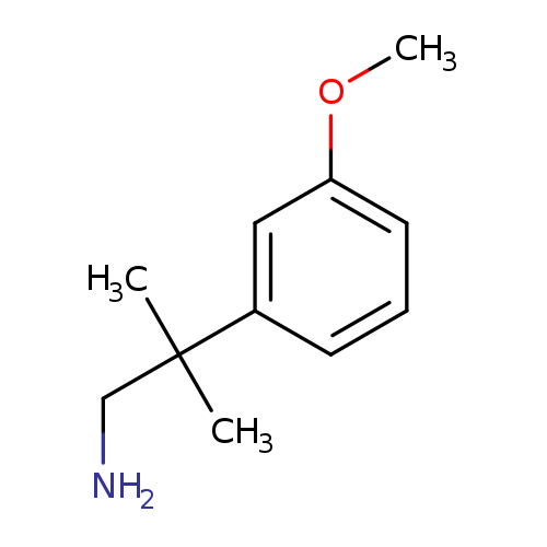2-(3-methoxyphenyl)-2-methylpropan-1-amine