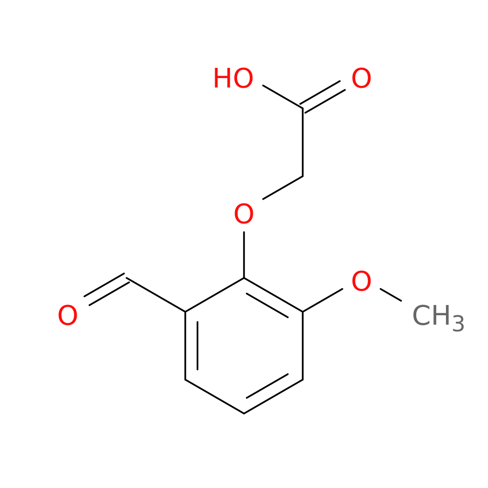2-(2-Formyl-6-methoxyphenoxy)acetic acid