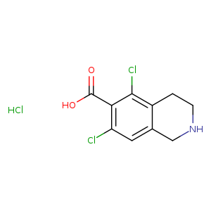 5,7-Dichloro-1,2,3,4-tetrahydroisoquinoline-6-carboxylic acid hydrochloride