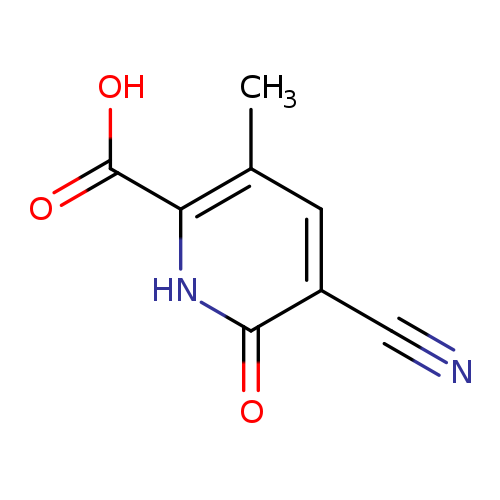5-Cyano-3-methyl-6-oxo-1,6-dihydropyridine-2-carboxylic acid