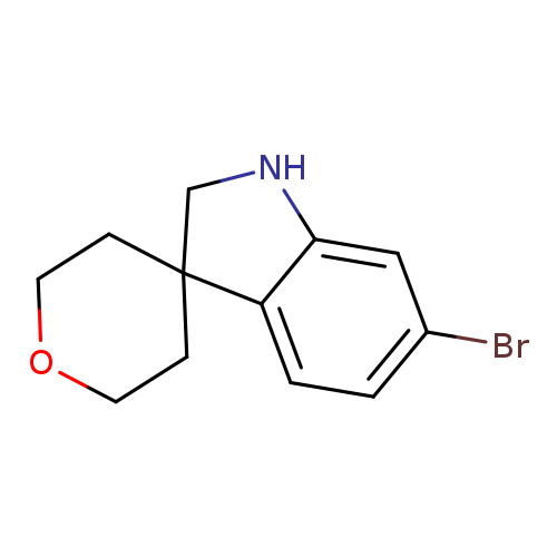 6-Bromo-2',3',5',6'-tetrahydrospiro[indoline-3,4'-pyran]