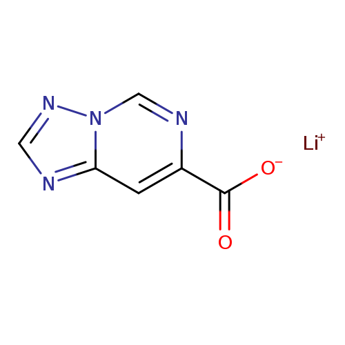 lithium(1+)[1,2,4]triazolo[1,5-c]pyrimidine-7-carboxylate