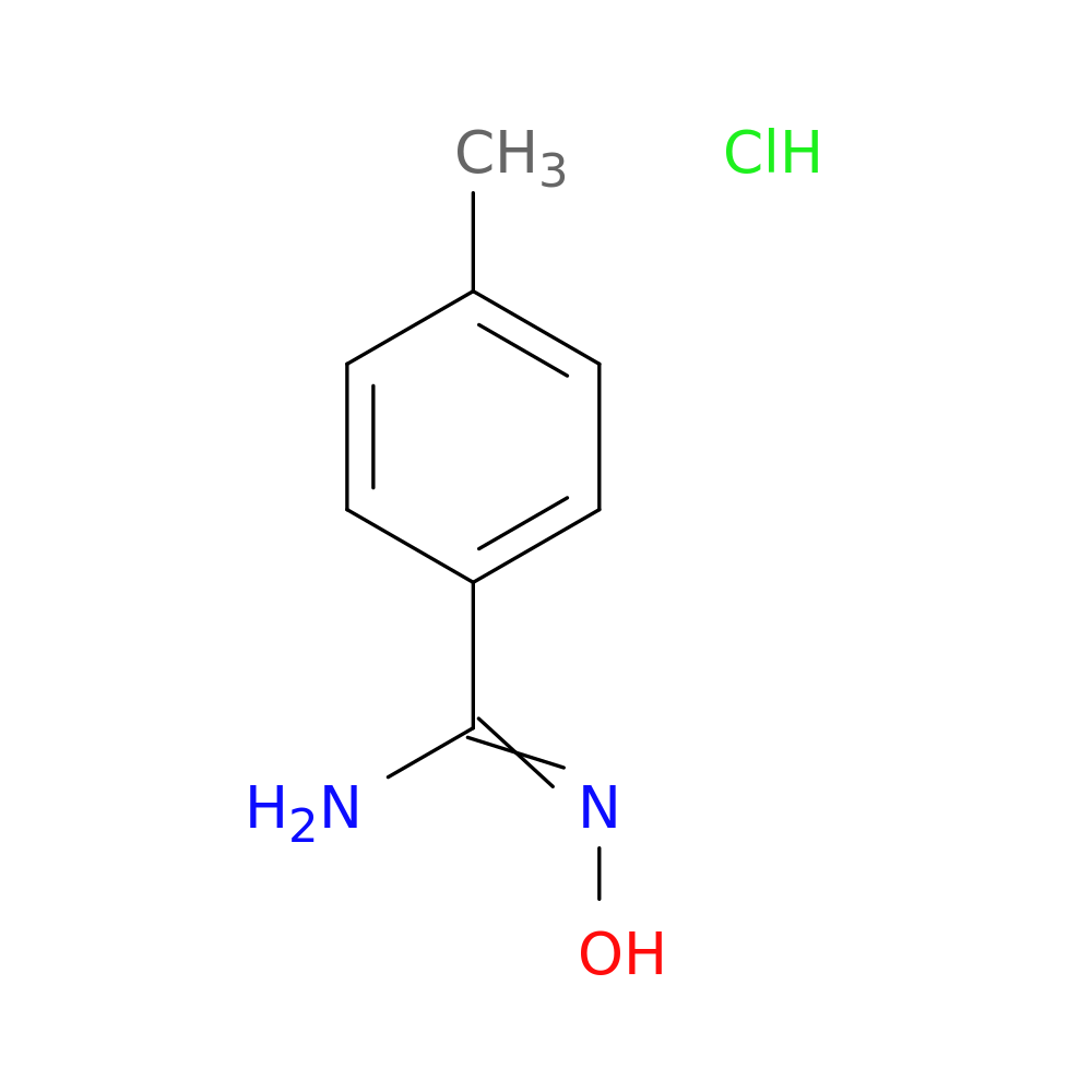 N'-hydroxy-4-methylbenzene-1-carboximidamide hydrochloride