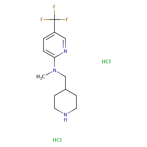 N-methyl-N-[(piperidin-4-yl)methyl]-5-(trifluoromethyl)pyridin-2-amine dihydrochloride