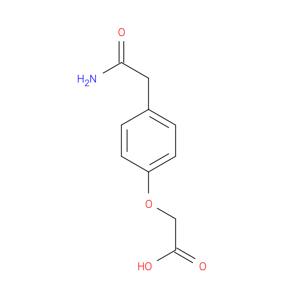 2-[4-(carbamoylmethyl)phenoxy]acetic acid