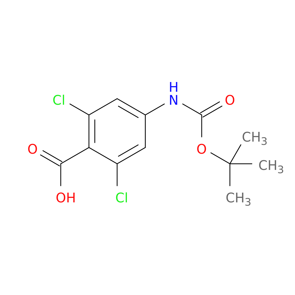 4-{[(tert-butoxy)carbonyl]amino}-2,6-dichlorobenzoic acid
