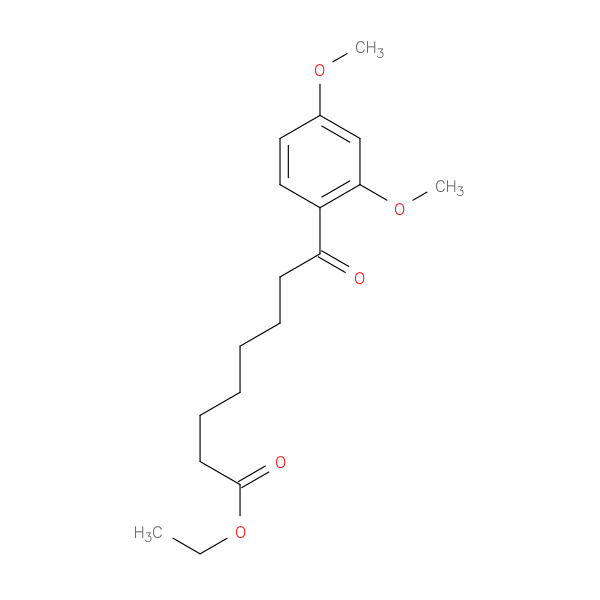 Ethyl 8-(2,4-dimethoxyphenyl)-8-oxooctanoate