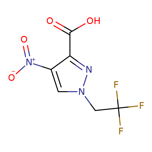 4-Nitro-1-(2,2,2-trifluoroethyl)-1h-pyrazole-3-carboxylic acid