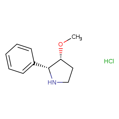 rac-(2R,3R)-3-methoxy-2-phenylpyrrolidinehydrochloride,cis
