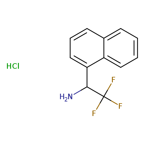 2,2,2-Trifluoro-1-(naphthalen-1-yl)ethan-1-amine hydrochloride