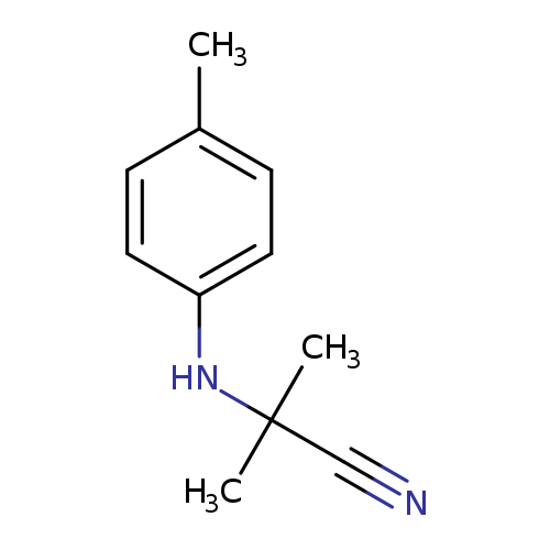 2-Methyl-2-[(4-methylphenyl)amino]propanenitrile