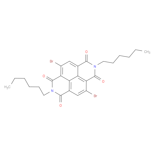 4,9-Dibromo-2,7-dihexylbenzo[lmn][3,8]phenanthroline-1,3,6,8(2H,7H)-tetraone
