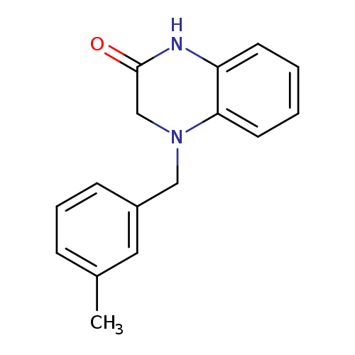 4-[(3-methylphenyl)methyl]-1,2,3,4-tetrahydroquinoxalin-2-one