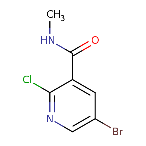 5-Bromo-2-chloro-N-methylpyridine-3-carboxamide