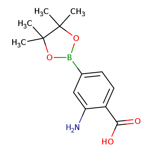 2-Amino-4-(tetramethyl-1,3,2-dioxaborolan-2-yl)benzoic acid