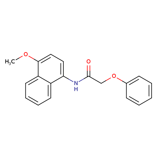 N-(4-methoxynaphthalen-1-yl)-2-phenoxyacetamide
