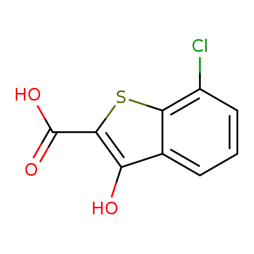 Benzo[b]thiophene-2-carboxylic acid, 7-chloro-3-hydroxy-
