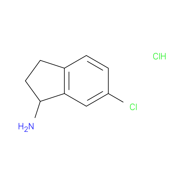 6-Chloro-2,3-dihydro-1H-inden-1-amine hydrochloride