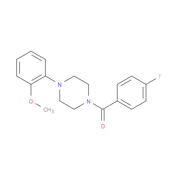 1-(4-fluorobenzoyl)-4-(2-methoxyphenyl)piperazine