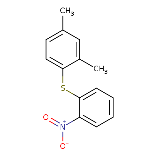 (2，4-Dimethylphenyl)(2-nitrophenyl)sulfane