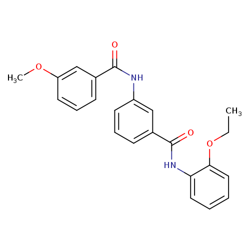 N-(2-ethoxyphenyl)-3-[(3-methoxybenzoyl)amino]benzamide