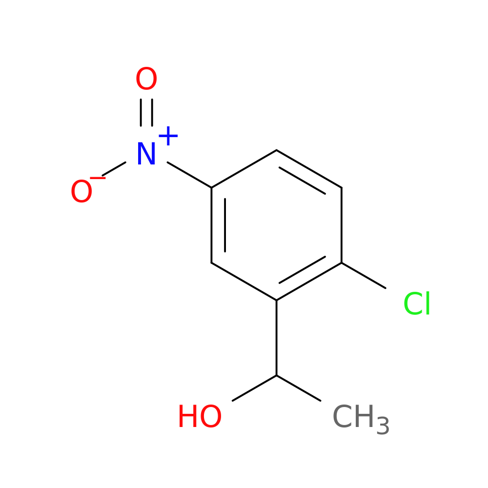 1-(2-chloro-5-nitrophenyl)ethan-1-ol