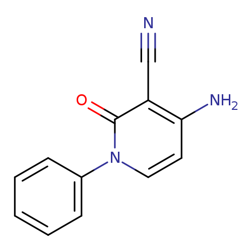 4-amino-2-oxo-1-phenyl-1,2-dihydropyridine-3-carbonitrile