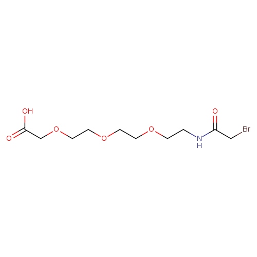Acetic acid, 2-[2-[2-[2-[(2-bromoacetyl)amino]ethoxy]ethoxy]ethoxy]-