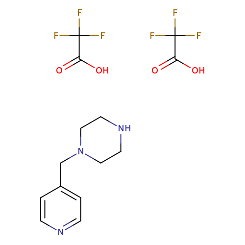 1-(4-pyridinylmethyl)piperazine bis(trifluoroacetate)