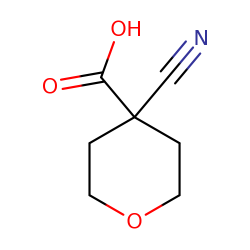 4-Cyanotetrahydro-2H-pyran-4-carboxylic acid