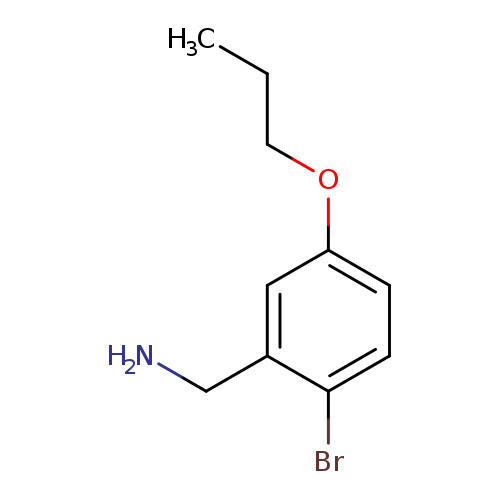 (2-Bromo-5-propoxyphenyl)methanamine