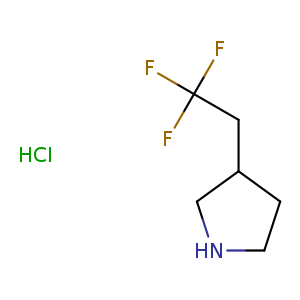 3-(2,2,2-Trifluoroethyl)pyrrolidine hydrochloride