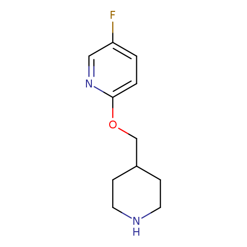 5-Fluoro-2-(piperidin-4-ylmethoxy)pyridine
