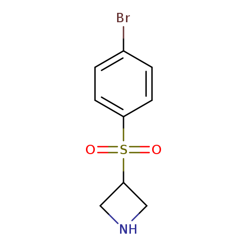 3-[(4-Bromobenzene)sulfonyl]azetidine