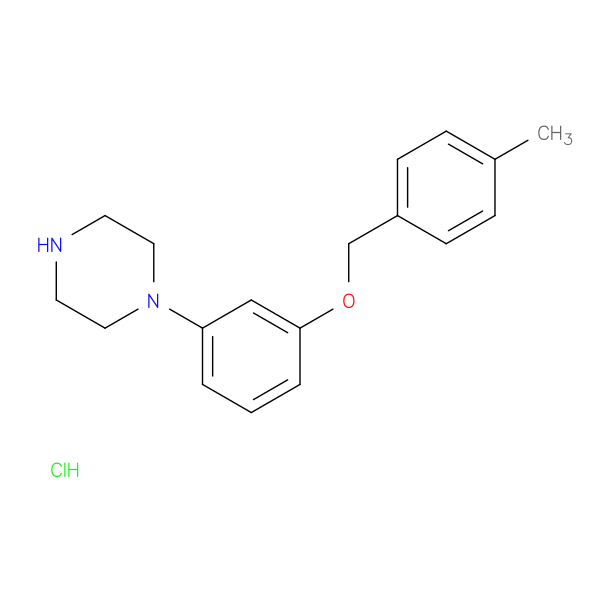 1-{3-[(4-methylphenyl)methoxy]phenyl}piperazine hydrochloride