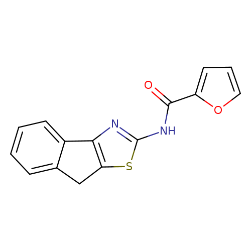 N2-(8H-indeno[1,2-d][1,3]thiazol-2-yl)-2-furamide