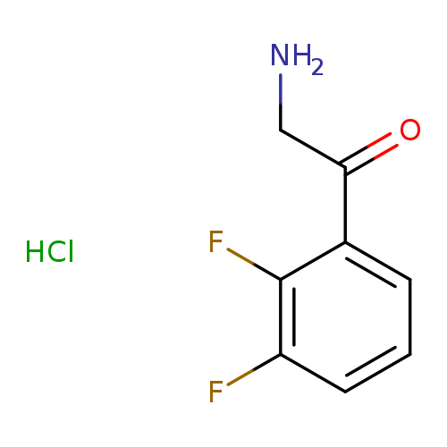 2-amino-1-(2,3-difluorophenyl)ethanone hydrochloride